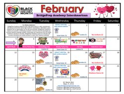 February Calendar